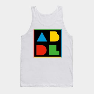 ABDL Logo Color Block - Black Tank Top